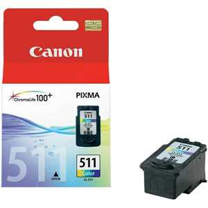 CANON Ink-Jet Color N.511 *2972B004* MP240/260/480 pg244 CL-511C