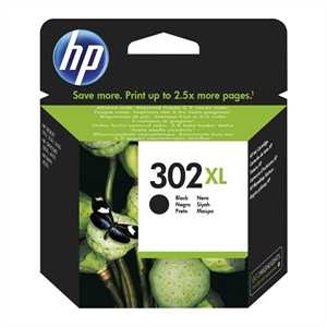 HP Ink-Jet Nero N.302XL *F6U68A* pg480 4520/3830/4650/1110/2130/3630